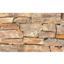 Rusty Slate Flexible Stone Cladding