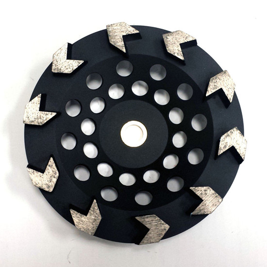 Diamond Cup Wheel VShape Grinding Wheel For Concrete Floor