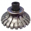 Edge Profiling Wheel With Diamond Segmented