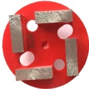 4 Inch Diamond Terrazzo Grinding Plate