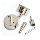 Round Shank Electroplated Glass Drilling Bit