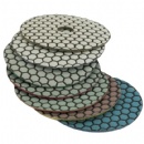 125mm Honeycomb Dry Polishing Pads For tone surface
