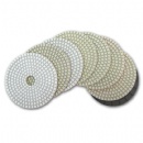 Resin Flexible Dry Use Stone Polishing Pad For Granite Marble