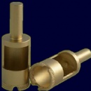 Vacuum Brazed Bits Round Shank