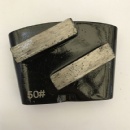 Quick Change Type Two Segments Grinding Plate For Concrete Floor