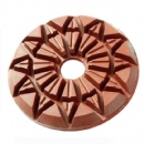 Flower Style Diamond Polishing Pads For Floor